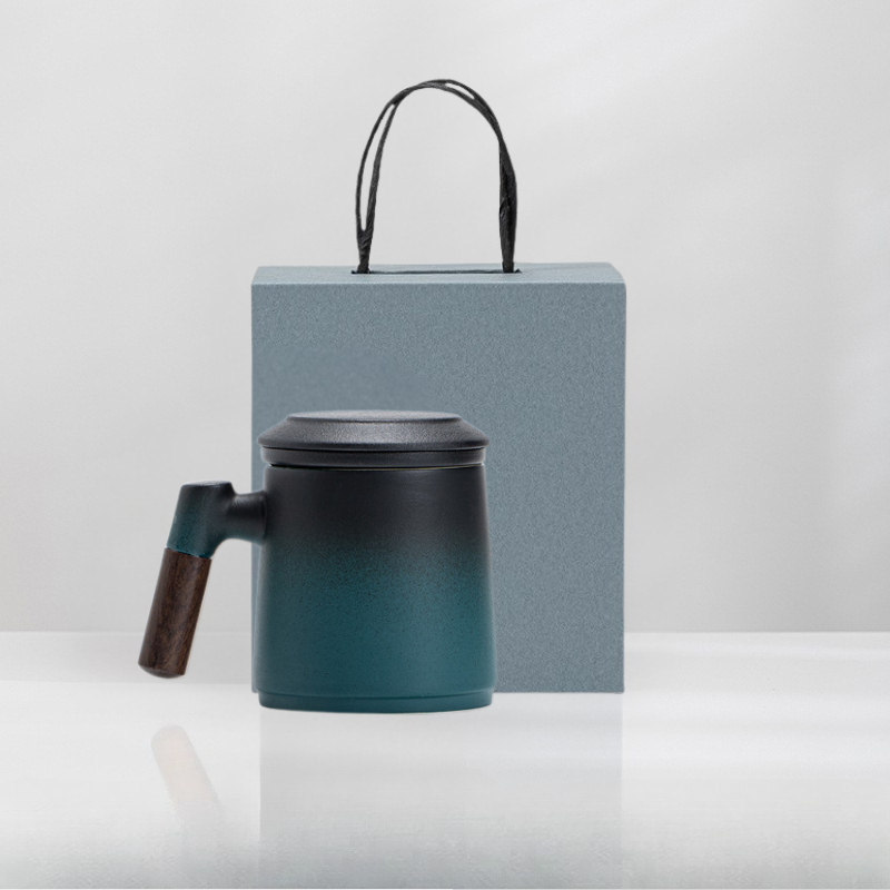 Ceramic Tea Mug with Infuser