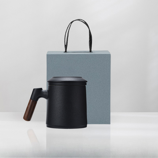 Ceramic Tea Mug with Infuser