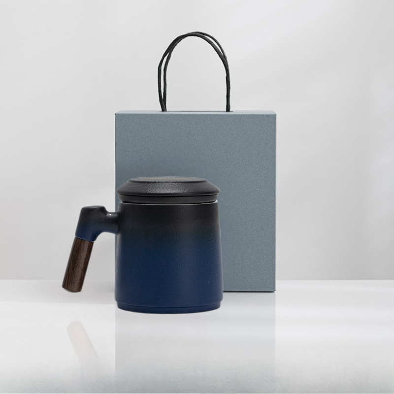 Ceramic Tea Mug with Infuser