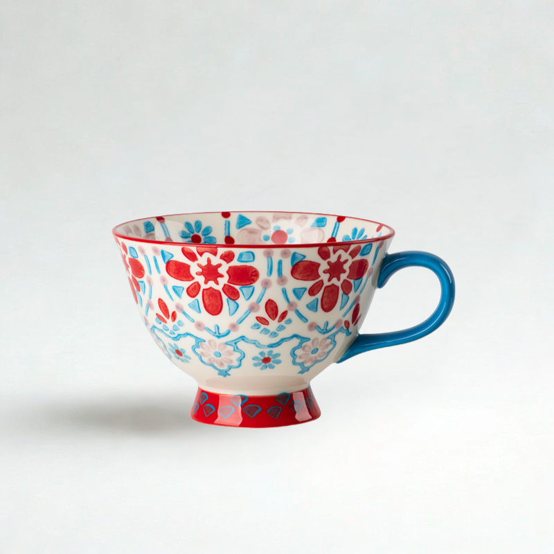 Vintage Floral Tea Cup