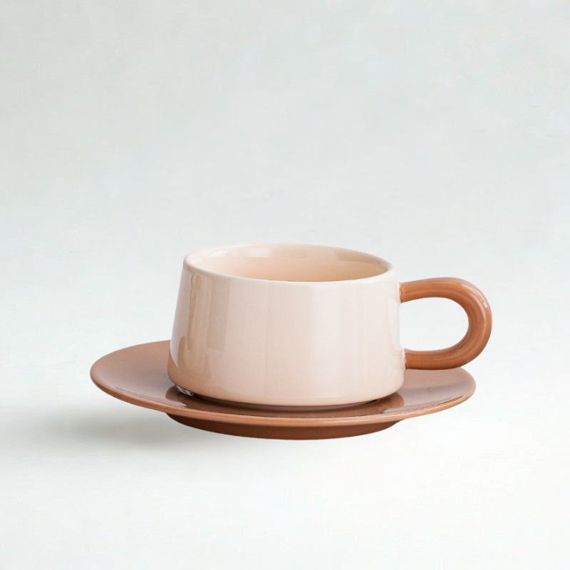 Minimalist Creamy Ceramic Cup