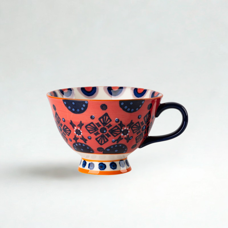 Vintage Floral Tea Cup