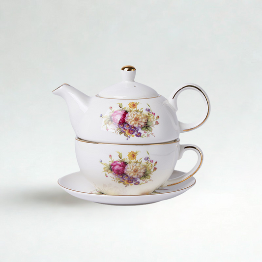 Nesting Teapot and Cup Set