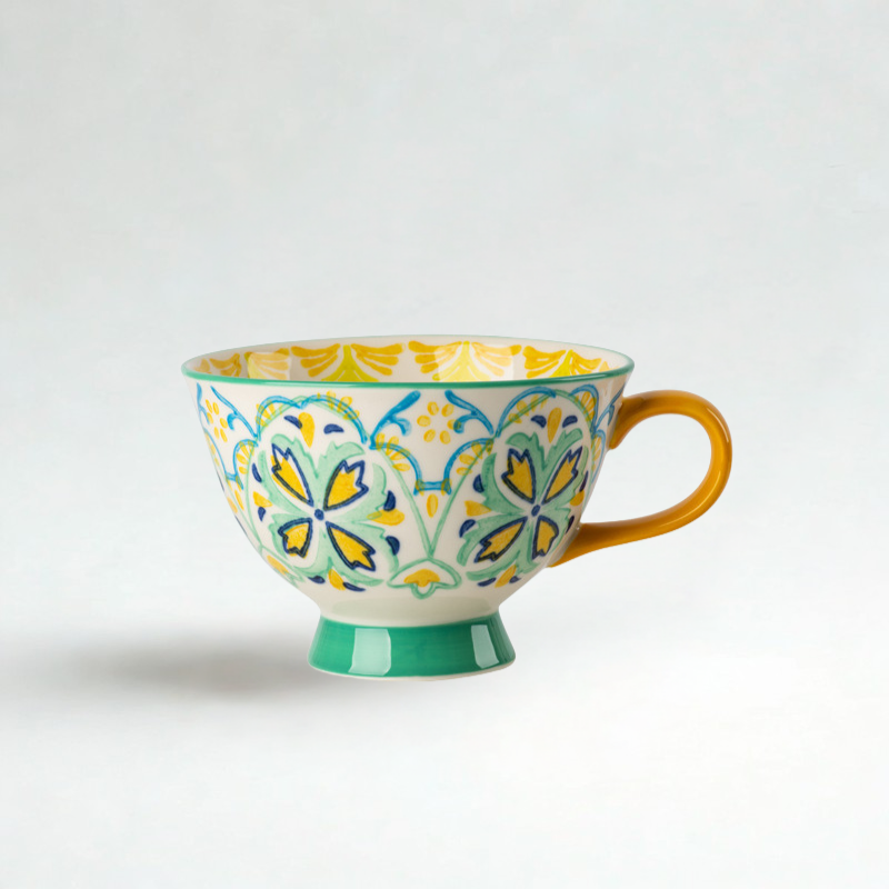 Vintage Floral Tea Cup