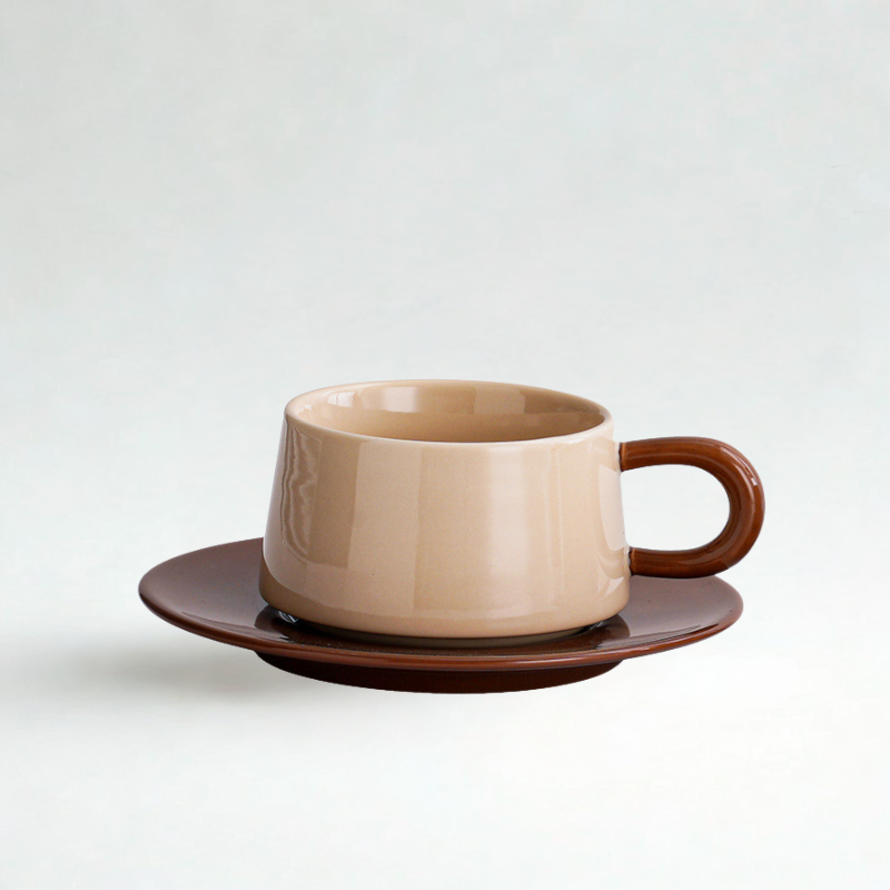 Minimalist Creamy Ceramic Cup
